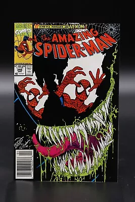 Buy Amazing Spider-Man (1963) #346 Newsstand Erik Larsen Cover &Art Venom App NM- • 16.09£