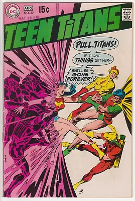 Buy Teen Titans #22, DC Comics 1969 FN 6.0 Neal Adams Art! • 23.65£