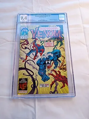 Buy VENOM LETHAL PROTECTOR 5 CGC 9.4 1ST SCREAM APPEARANCE 6/93 Part  5 Of 6 • 47.43£