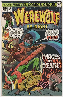 Buy US - Werewolf By Night 35 - 1976 - 5.5/6.0 - Marvel Comics - Don Perlin Horror • 12.91£
