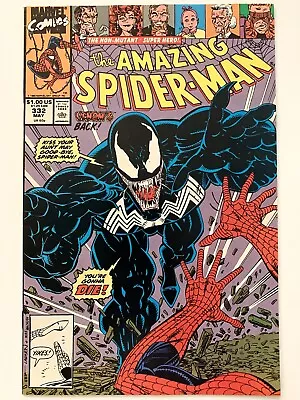Buy Amazing Spider-Man #332 (1990) Erik Larsen - VENOM (VF+/NM) KEY MCU -VINTAGE • 63.08£