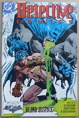 Buy Detective Comics #599,  Blind Justice , High Grade, Great Cover Art. • 4.95£