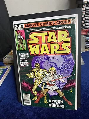 Buy Star Wars #27 Marvel Comic Book 1980 Newsstand First Print 40 Cent Luke C3PO • 30.98£