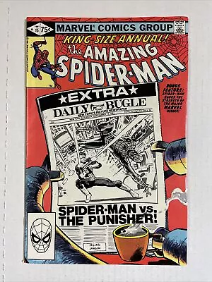 Buy Amazing Spider-man King Size Annual 15 VF/NM 1981 Marvel Comics Punisher Miller • 14.59£
