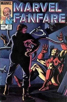 Buy Marvel Fanfare (1982) #  22 (6.0-FN) Iron Man 1985 • 3.15£