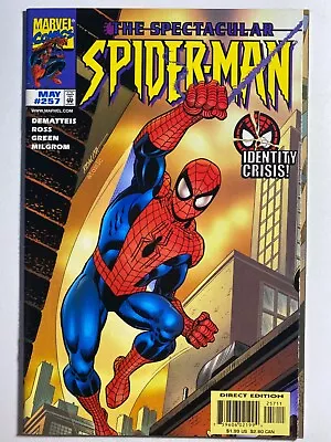 Buy Marvel The Spectacular Spider-man #257 (1998) Double Cov Variant Nm/mt Comic Ov4 • 15.93£