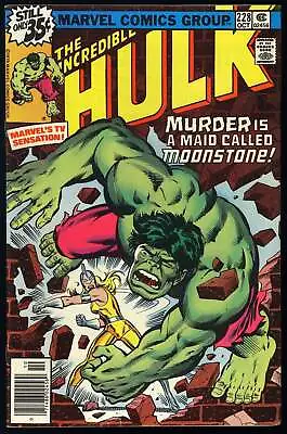 Buy Incredible Hulk #228 Marvel 1978 (FN+) 1st Appearance Of Moonstone! L@@K! • 13.39£
