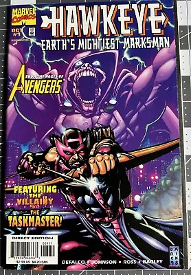 Buy Hawkeye: Earth's Mightiest Marksman #1 (Marvel, October 1998) | Combined Shippin • 3.21£