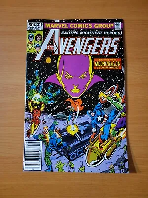 Buy The Avengers #219 Newsstand Variant ~ NEAR MINT NM ~ 1982 Marvel Comics • 5.53£