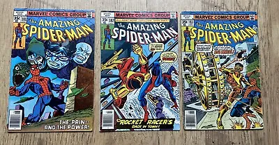 Buy Amazing Spider-Man # 181-183 (3 Comics)  Free Postage • 45£