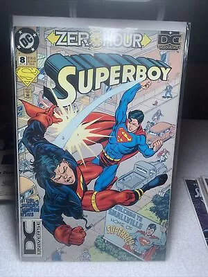 Buy Superboy #8 (9/94)  Vs Original Superboy - White Pages - Dc Comics • 7.94£