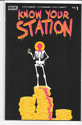 Buy Know Your Station #1 C Becca Carey Variant 1st Print NM/NM+ BOOM! Studios 2022 • 3.98£