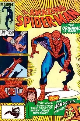 Buy Amazing Spider-Man (1963) # 259 (5.0-VGF) Hobgoblin, Mary Jane Origin 1984 • 11.25£
