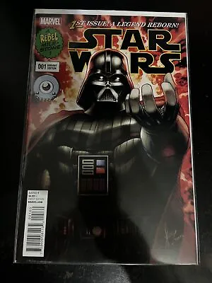 Buy Star Wars #1 Third Eye Variant Cover Marvel Comics Disney Darth Vader 2015 • 11.99£