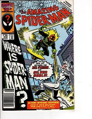 Buy Amazing Spider-Man #279 Comic Book  1986 VF KEY 1st Cover Of Silver Sable • 8.69£