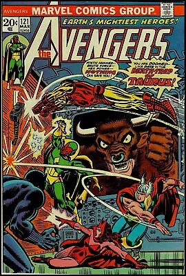 Buy Avengers (1963 Series) #121 VG- Condition • Marvel Comics • March 1974 • 3.95£