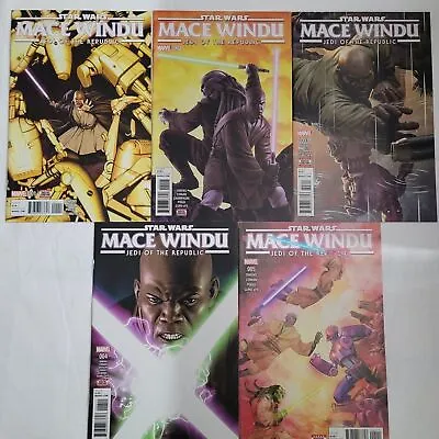 Buy Star Wars Mace Windu Jedi Of The Republic #1-5 • 55.32£