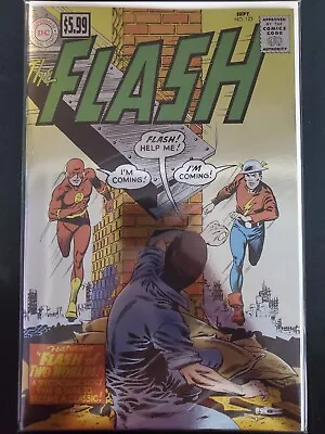 Buy The Flash #123 Facsimile Edition Foil Cover DC 2024 VF/NM Comics • 3.89£