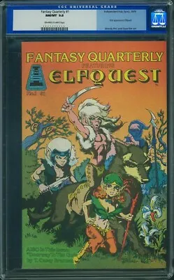 Buy Fantasy Quarterly #1 (1978) 1st Elfquest! CGC 9.8 | Old Label | TV Show Coming! • 1,971.79£
