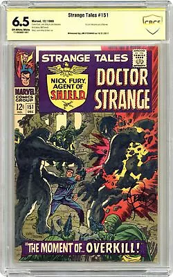 Buy Strange Tales #151 CBCS 6.5 SS Steranko 1966 17-3DEABD1-007 • 207.88£