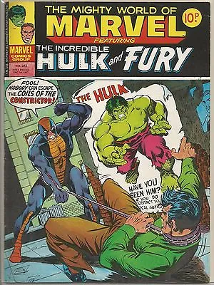Buy The Incredible Hulk And Fury #272 : Vintage Comic Book : December 1977 • 7.95£