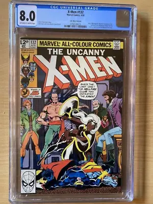 Buy The Uncanny X-men #132 CGC 8.0 White Pages • 125.99£