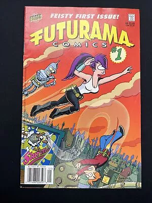 Buy Futurama #1 Comic Bongo 1st Print First Fry Leela Bender 2000 Cartoon TV Show • 68.49£