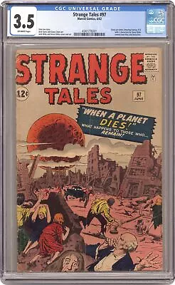 Buy Strange Tales #97 CGC 3.5 1962 4341776001 • 175.89£