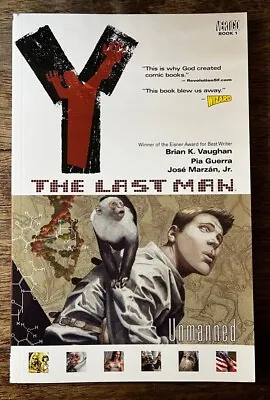 Buy Y THE LAST MAN BOOK 1 GRAPHIC NOVEL Paperback, Like-new Condition • 4.99£