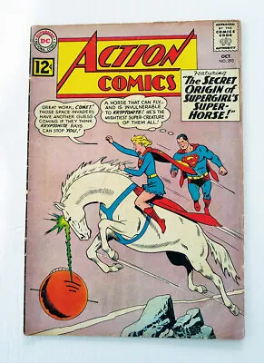 Buy Action Comics #293 1962 Silver Age DC Origin Of Comet The Super Horse • 23.71£