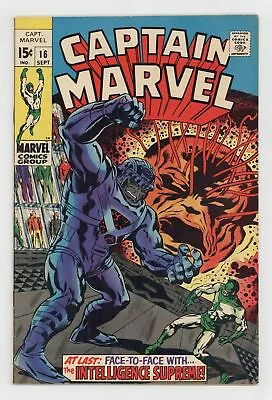 Buy Captain Marvel #16 VG/FN 5.0 1969 • 19.19£