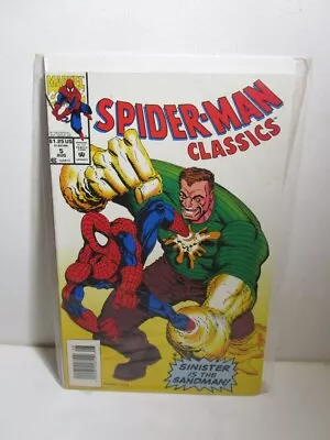 Buy SPIDERMAN #5 SPIDER-MAN CLASSICS 1993 MARVEL COMICS SINISTER IS THE SANDMAN Bagg • 4.50£
