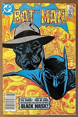 Buy Batman #386 (1985) NM Newsstand 1st Black Mask • 237.08£
