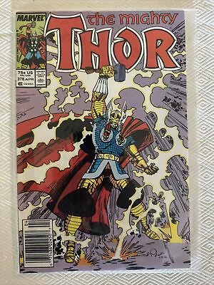 Buy The Mighty Thor #378 Marvel 1987 ~ 1st App Gold Battle Armor ~ VF/NM Condition! • 7.88£