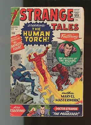 Buy 1964 Strange Tales #118 US Marvel Comics Vg+ • 26.54£