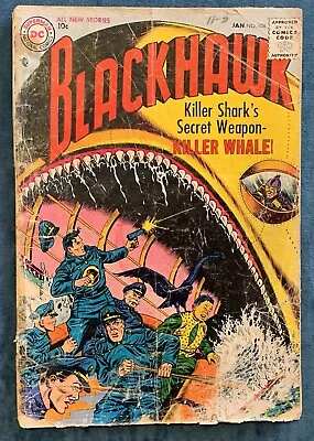 Buy Blackhawk #108  Jan 1957   Low Grade  1st DC Issue • 15.97£