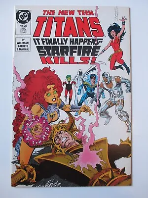 Buy The New Teen Titans  36  F/vf   (1987)  (combined Shipping) See 12 Photos • 2£