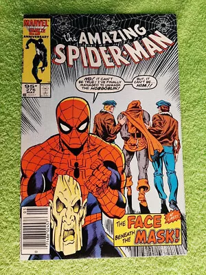 Buy AMAZING SPIDER-MAN #276 VF-NM NEWSSTAND Canadian Variant Hobgoblin Cover RD6694 • 45.44£