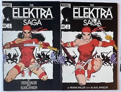 Buy Elektra Saga #1 #2 Reprints Daredevil #168 1st Elektra! #190 #174 #175 #176! • 4.72£