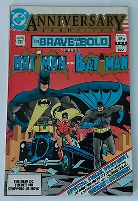 Buy Brave And The Bold  200 VF+ £60 July  1983. Postage £2.95. • 60£