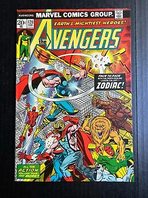 Buy AVENGERS #120 February 1974 Vintage UNREAD Thor Captain America Iron Man  • 16.01£