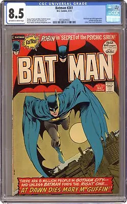 Buy Batman #241 CGC 8.5 1972 3933649003 • 312.02£
