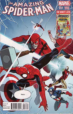 Buy AMAZING SPIDER-MAN (2014) #17 Avengers VARIANT COVER 1:15 • 4.99£