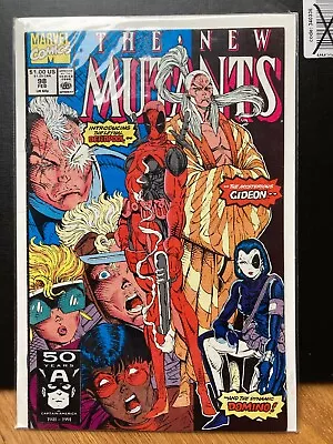 Buy New Mutants #98 1991 FN/VF 1st Appearance Deadpool Gideon ISSN 0747-4601 • 250£