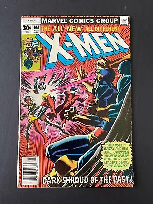 Buy Uncanny X-Men #106 -  1st App Of The Evil Charles Xavier  (Marvel, 1977) Fine • 33.23£