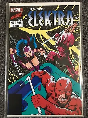 Buy DAREDEVIL #176 ELEKTRA STICK HAND Marvel Comics NOV 1981 MILLER Reprint • 9.99£