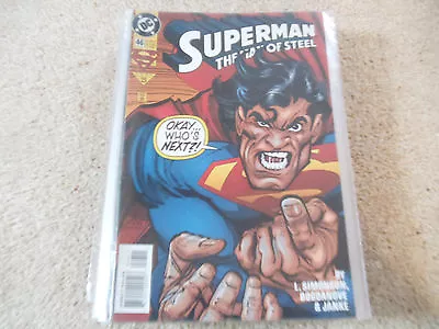 Buy Superman Man Of Steel 46 - Vf/nm - DC Comics • 1.89£