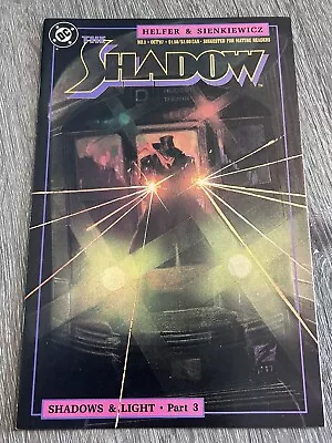 Buy The Shadow #3 DC Comics 1986 VF+/NM Bagged Boarded Shadows & Light Part 3 • 6.31£