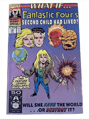 Buy What If... #30 Fantastic Four's Second Child Had Lived? Marvel Comics Oct 1991 • 6.95£