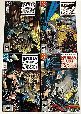 Buy Batman # 417 418 419 420 Ten Nights Of The Beast Nm Lot 1988 Mike Zeck Starlin • 31.54£